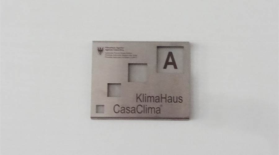 Certificazione CasaClima A