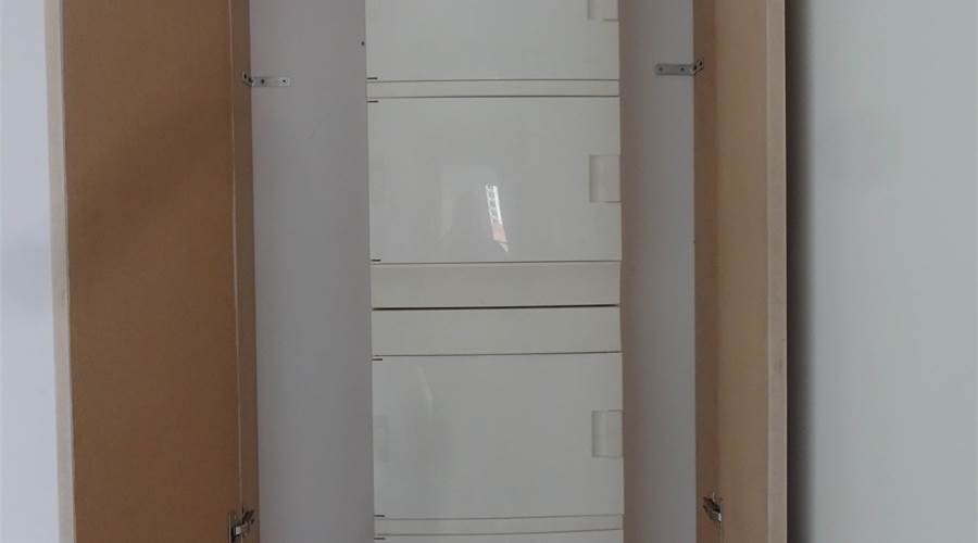 Quadro elettrico aperto