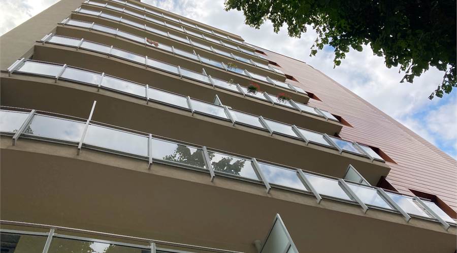 Dettaglio facciata Via Vigliani