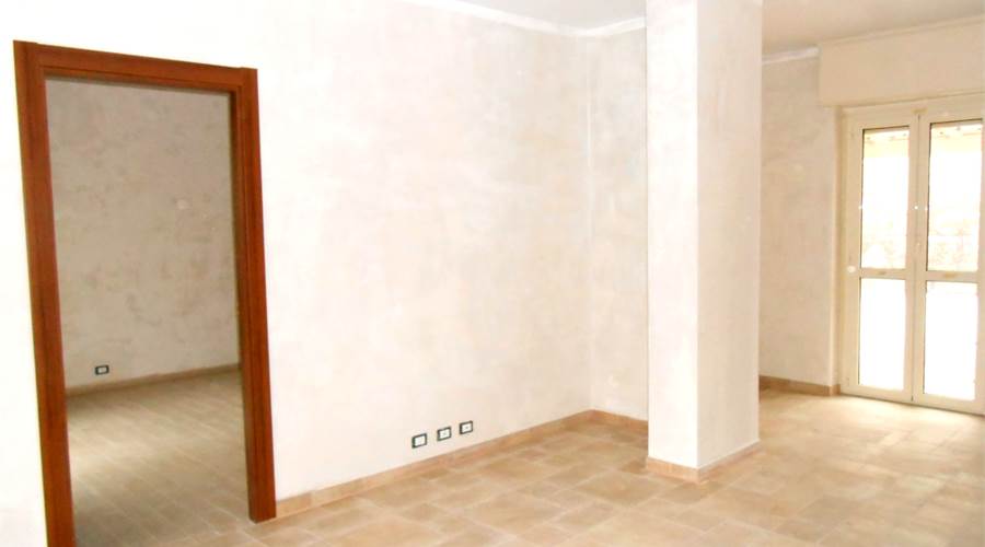 Soggiorno con angolo cottura