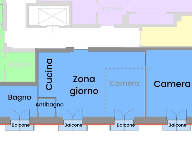 Appartamento MAGENTA 43