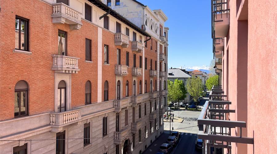 Vista dal balcone